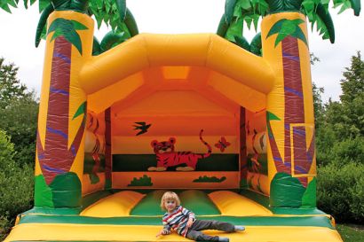 Hüpfburg Dschungel